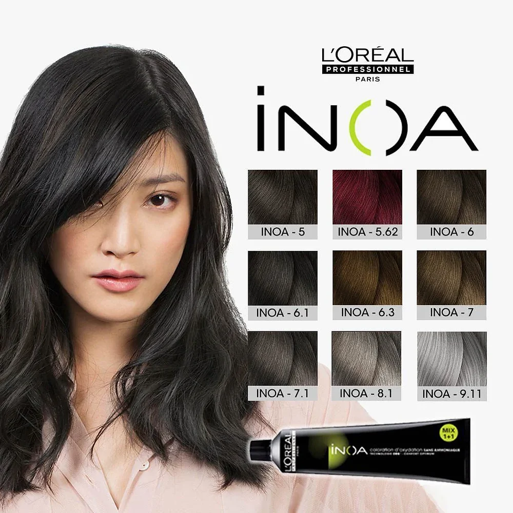 INOA Color: Ammonia-Free Innovation for Vibrant and Nourished Hair